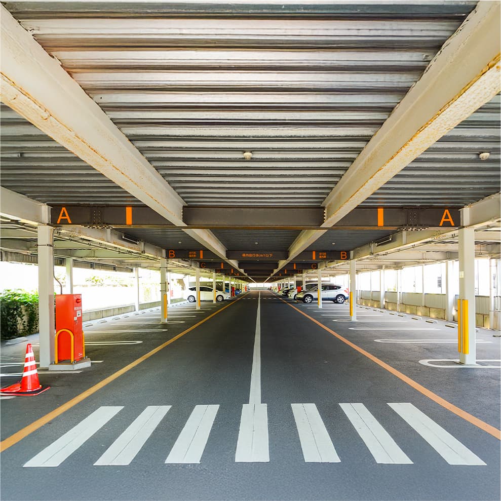 駐車場無料