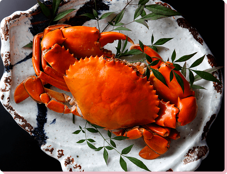 幻の蟹として知られる どうまん蟹